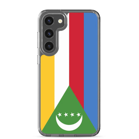 Coque téléphone drapeau des comores - pixelforma