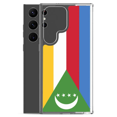 Coque téléphone drapeau des comores - pixelforma