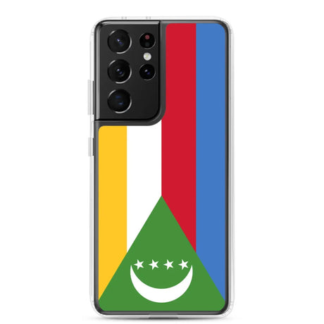Coque téléphone drapeau des comores - pixelforma