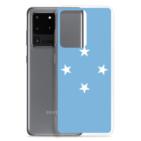 Coque téléphone drapeau des états fédérés de micronésie - pixelforma