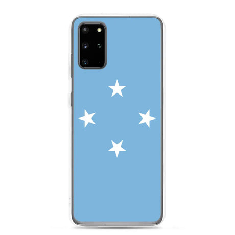 Coque téléphone drapeau des états fédérés de micronésie - pixelforma