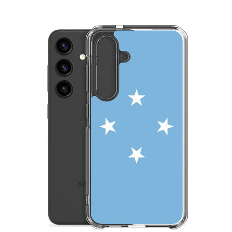 Coque téléphone drapeau des états fédérés de micronésie - pixelforma