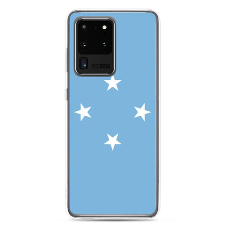 Coque téléphone drapeau des états fédérés de micronésie - pixelforma