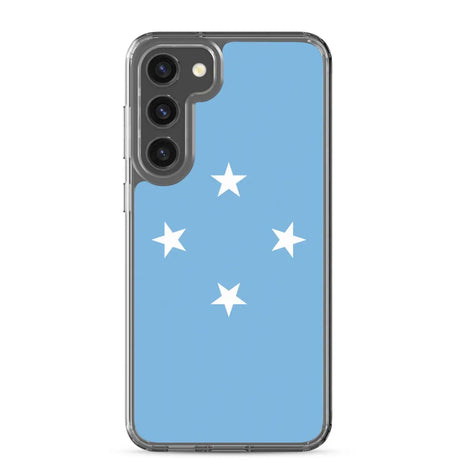 Coque téléphone drapeau des états fédérés de micronésie - pixelforma