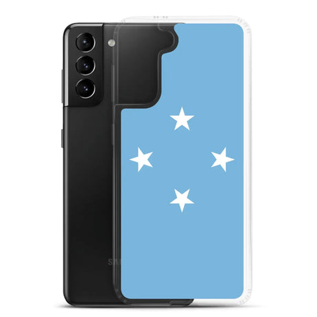 Coque téléphone drapeau des états fédérés de micronésie - pixelforma