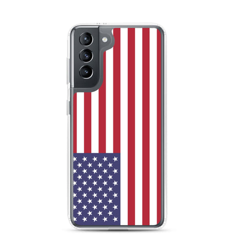 Coque Téléphone Drapeau des États-Unis - Pixelforma