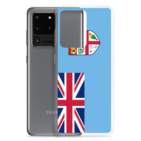 Coque téléphone drapeau des fidji - pixelforma