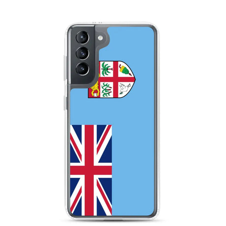 Coque téléphone drapeau des fidji - pixelforma