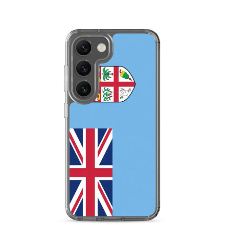 Coque téléphone drapeau des fidji - pixelforma