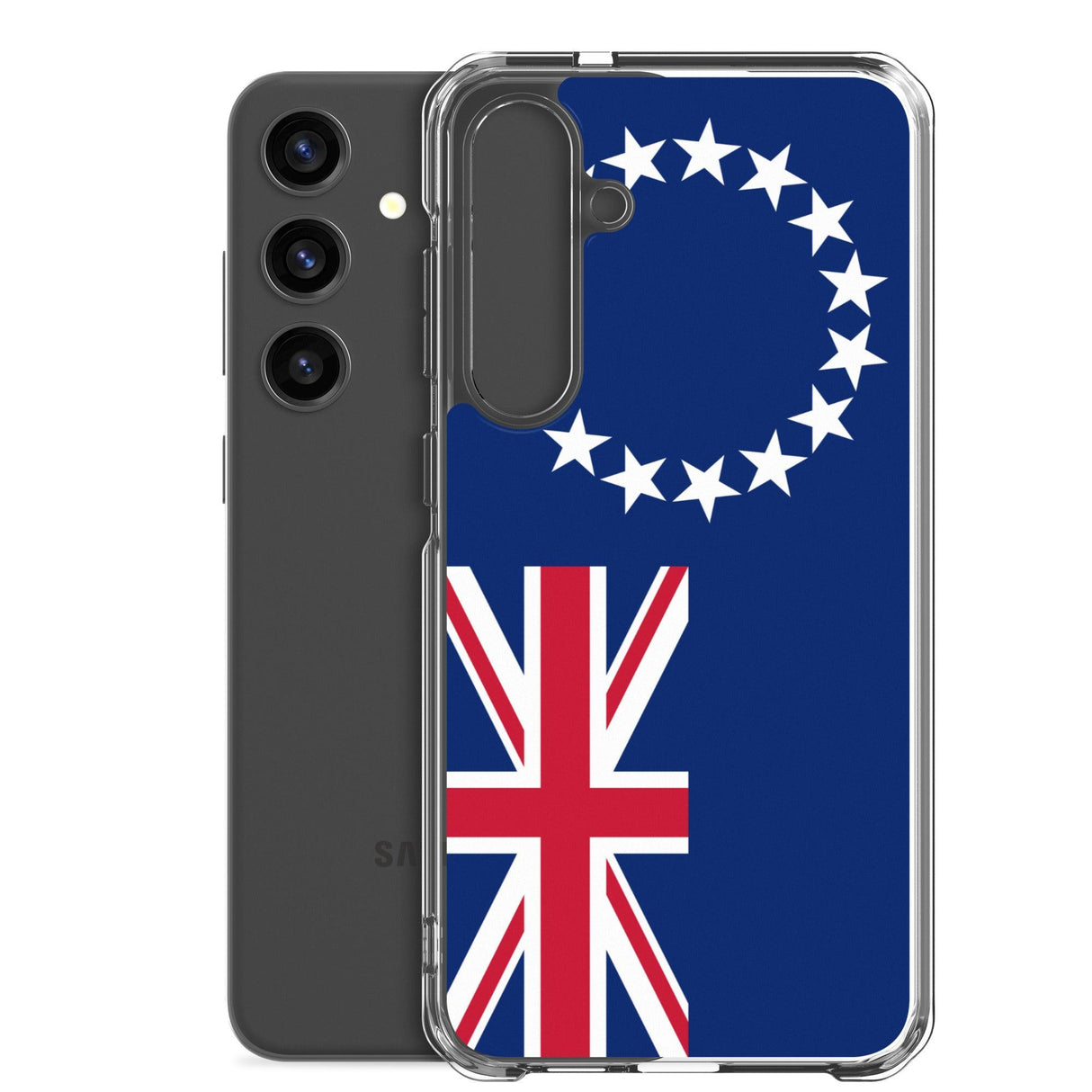 Coque Téléphone Drapeau des îles Cook - Pixelforma