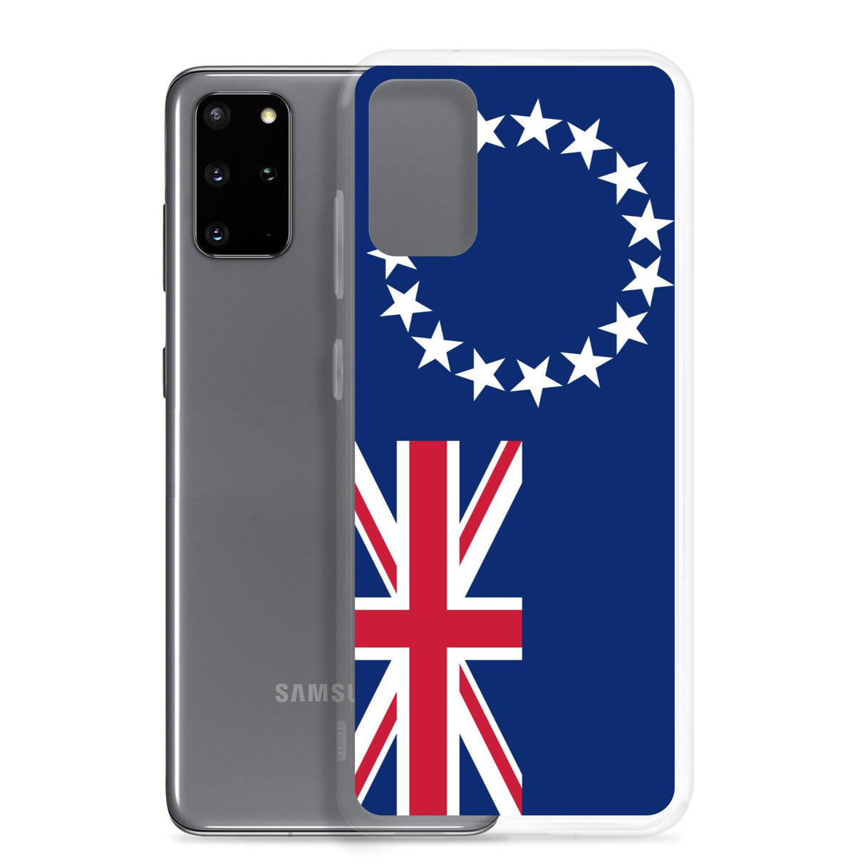 Coque Téléphone Drapeau des îles Cook - Pixelforma