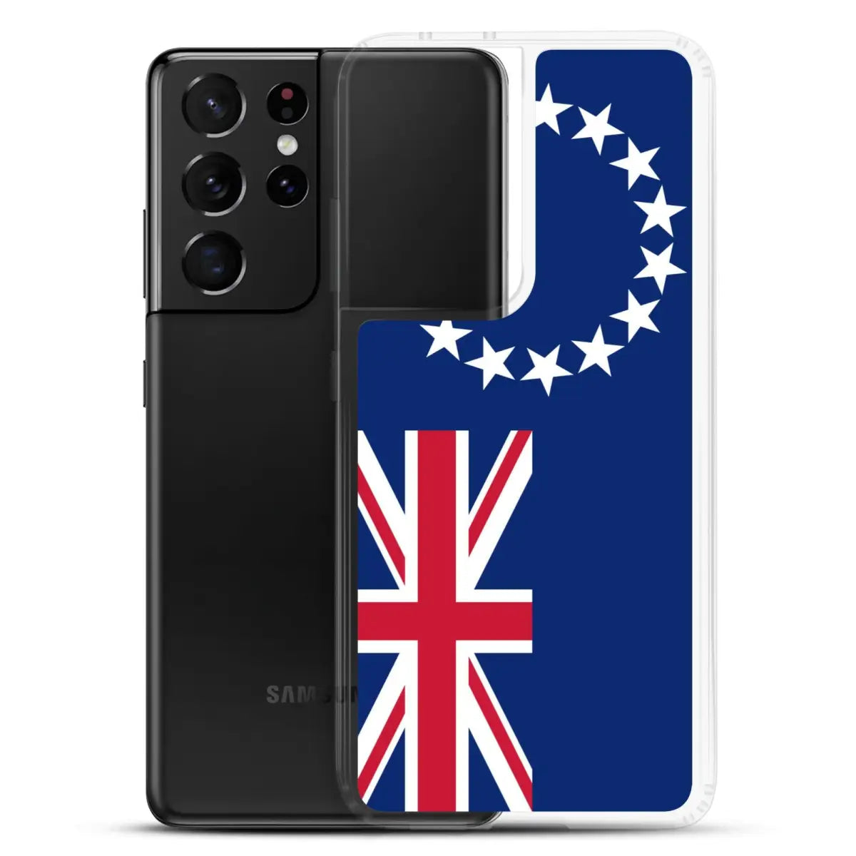 Coque Téléphone Drapeau des îles Cook - Pixelforma 