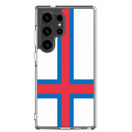 Coque téléphone drapeau des îles féroé - pixelforma