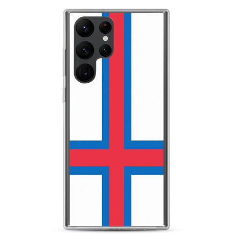 Coque téléphone drapeau des îles féroé - pixelforma