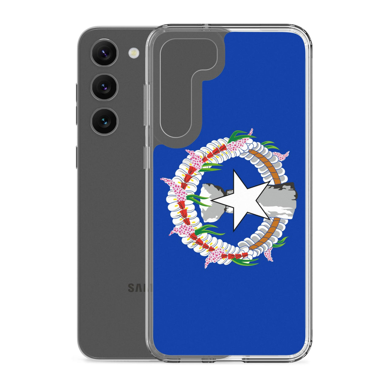 Coque Téléphone Drapeau des Îles Mariannes du Nord - Pixelforma