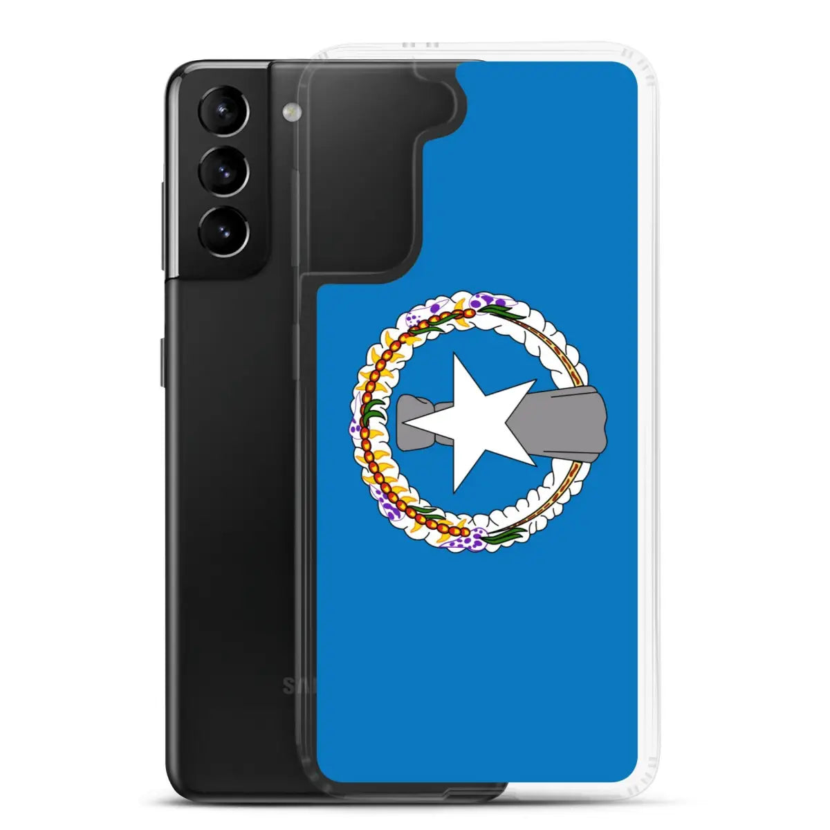 Coque Téléphone Drapeau des Îles Mariannes du Nord - Pixelforma 