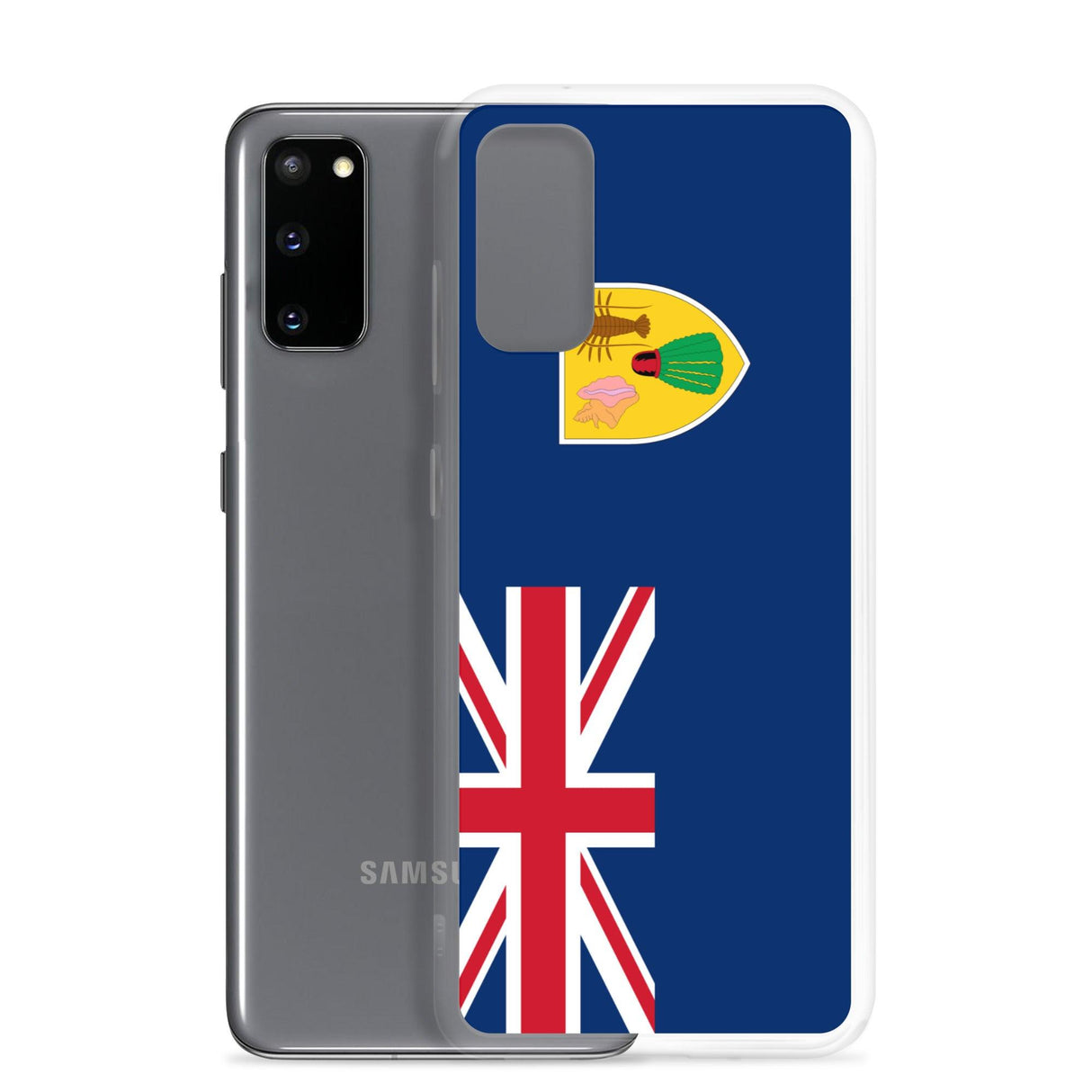 Coque Téléphone Drapeau des Îles Turques-et-Caïques - Pixelforma