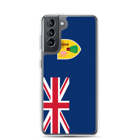 Coque Téléphone Drapeau des Îles Turques-et-Caïques - Pixelforma