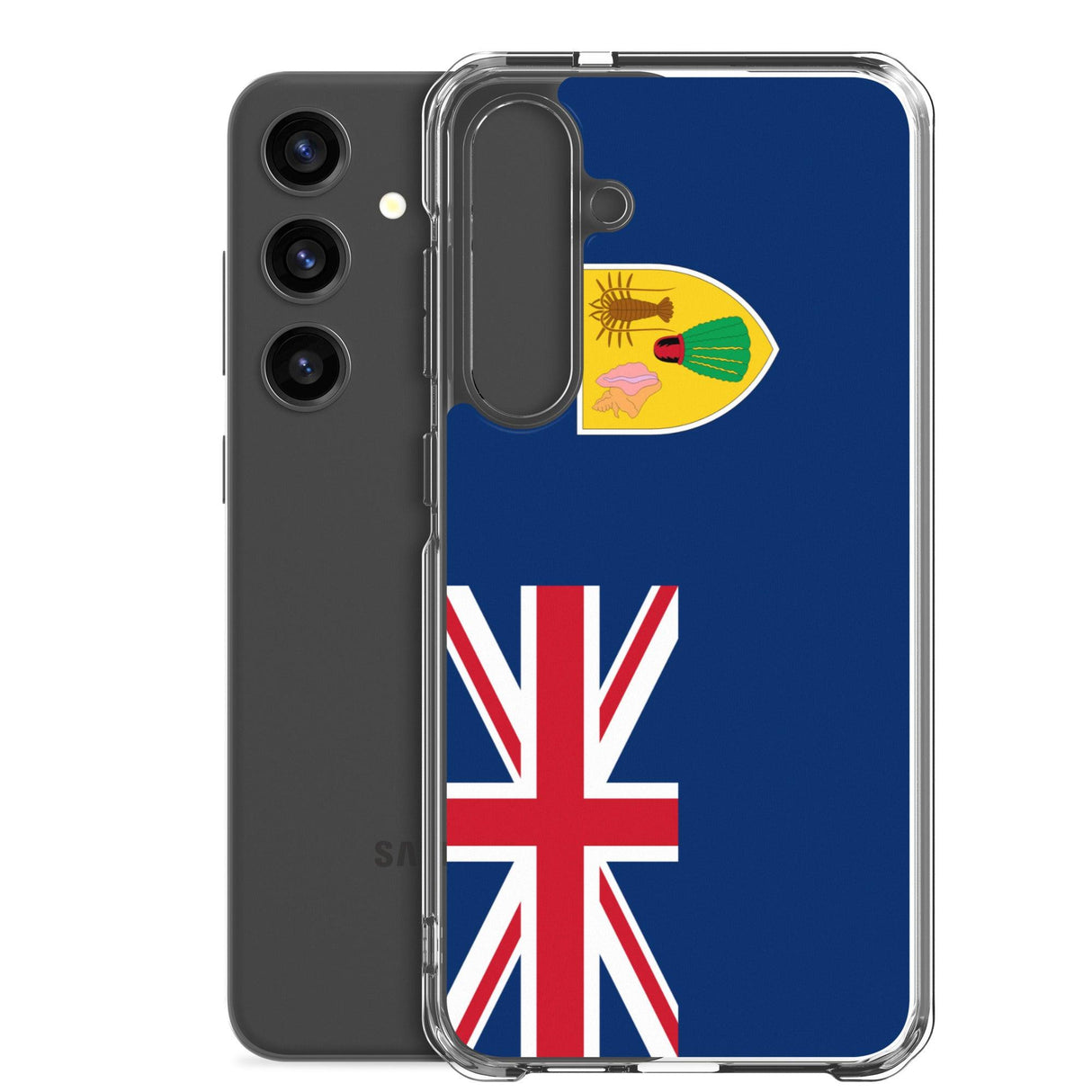 Coque Téléphone Drapeau des Îles Turques-et-Caïques - Pixelforma