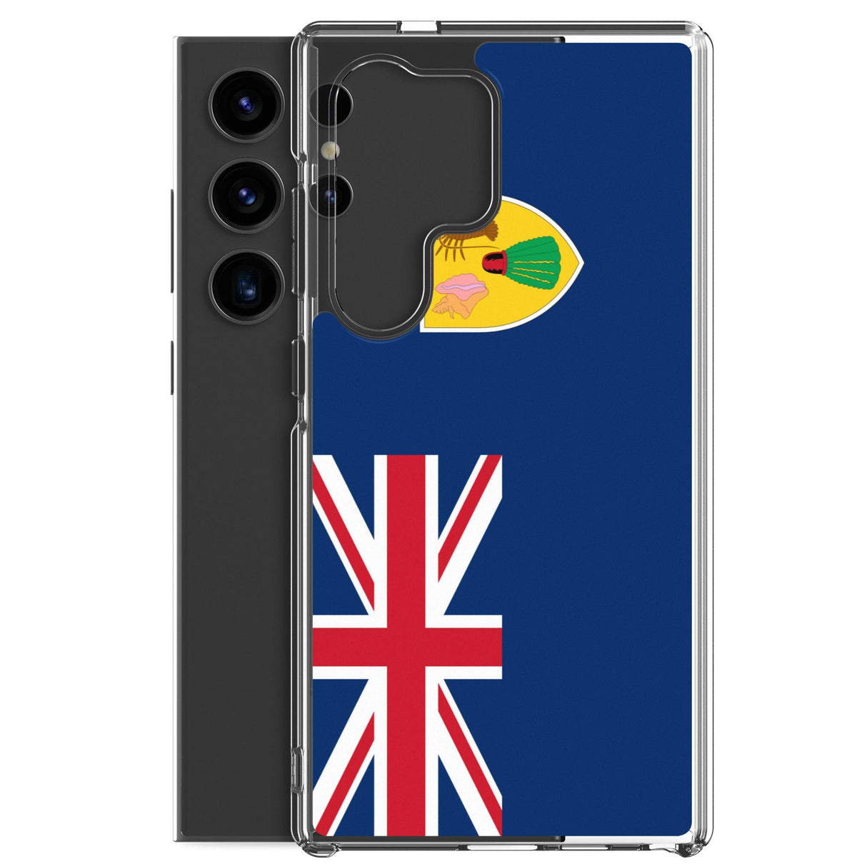 Coque Téléphone Drapeau des Îles Turques-et-Caïques - Pixelforma