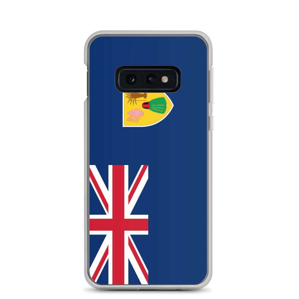 Coque Téléphone Drapeau des Îles Turques-et-Caïques - Pixelforma