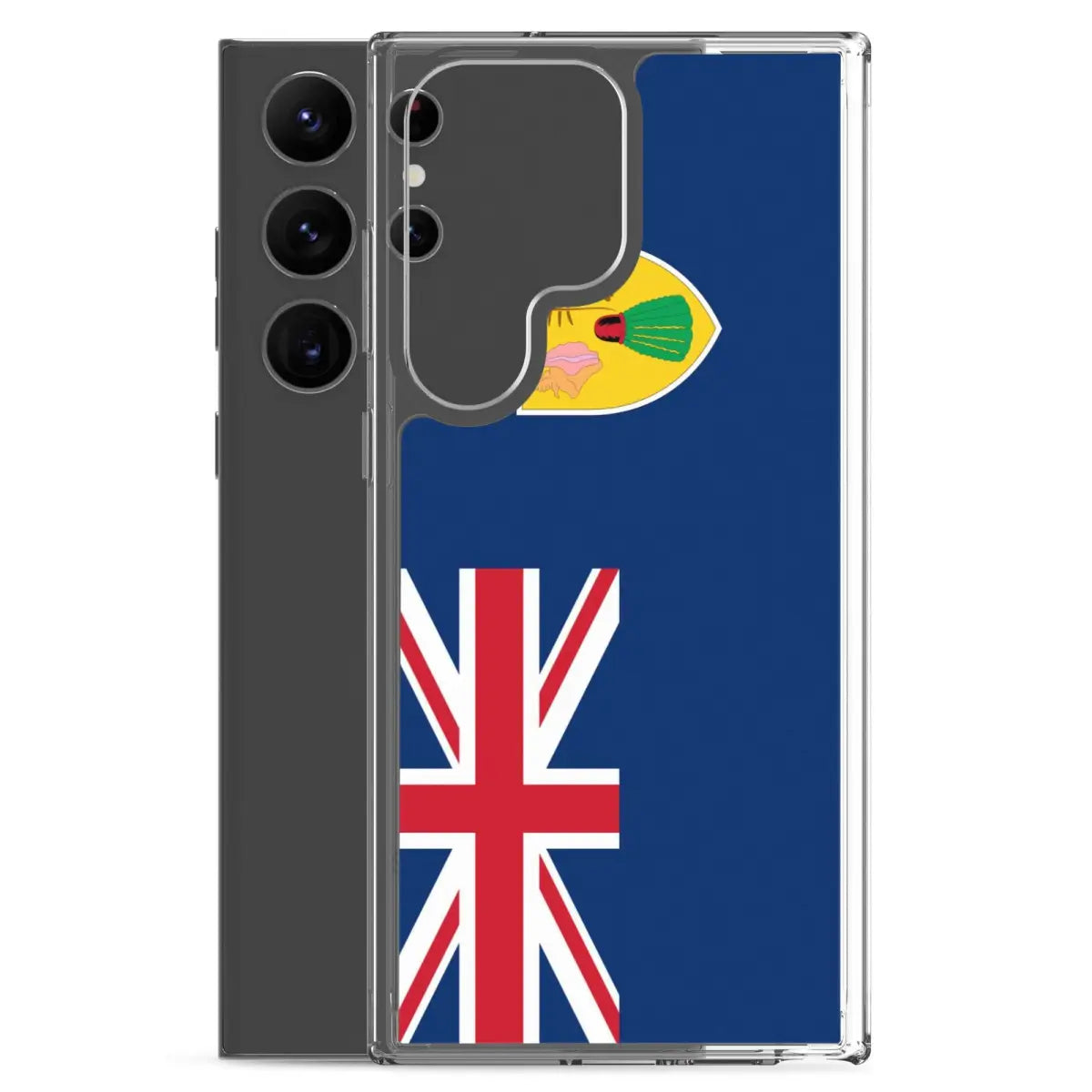 Coque téléphone drapeau des îles turques-et-caïques - pixelforma