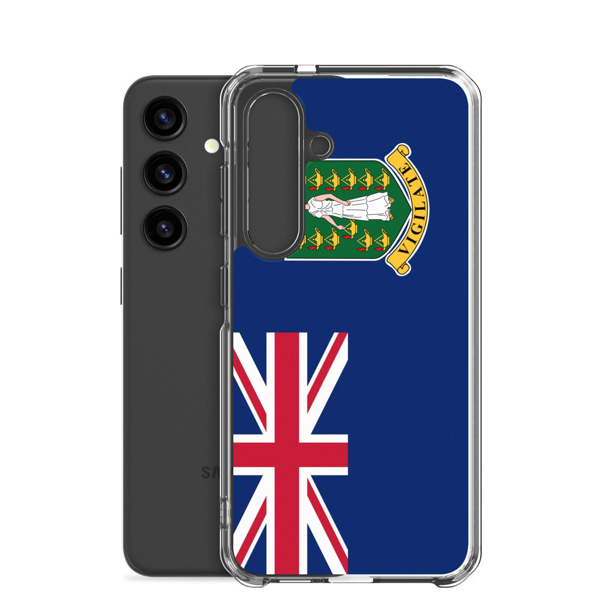 Coque Téléphone Drapeau des îles Vierges britanniques - Pixelforma