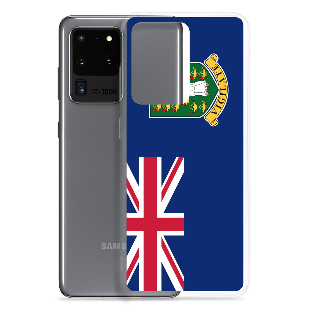 Coque Téléphone Drapeau des îles Vierges britanniques - Pixelforma