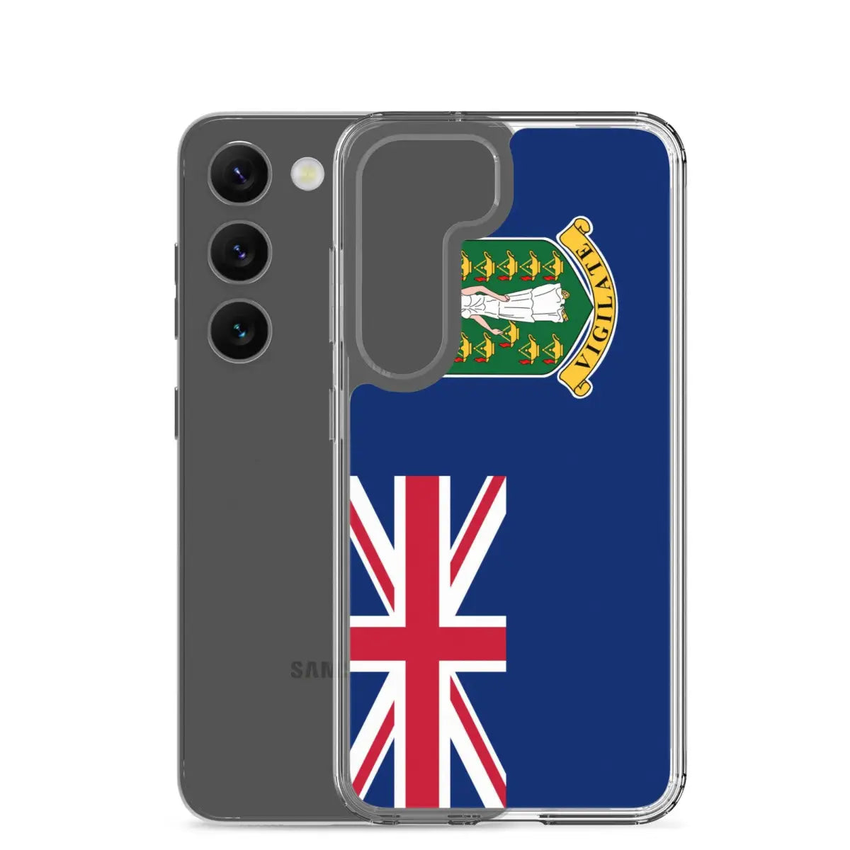 Coque Téléphone Drapeau des îles Vierges britanniques - Pixelforma 