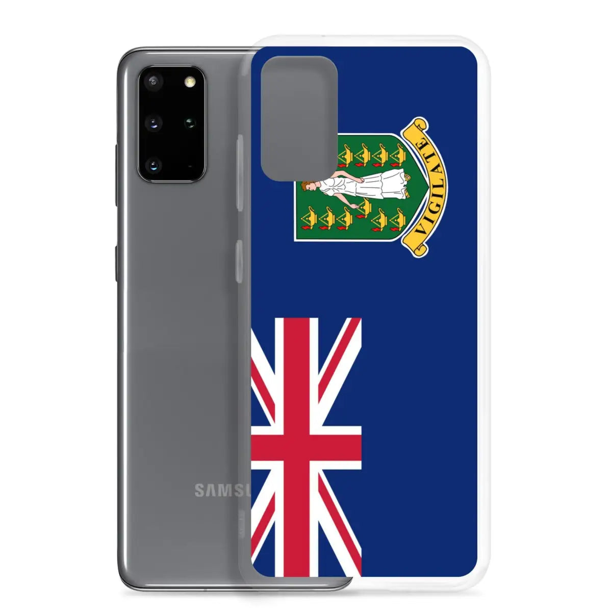 Coque Téléphone Drapeau des îles Vierges britanniques - Pixelforma 