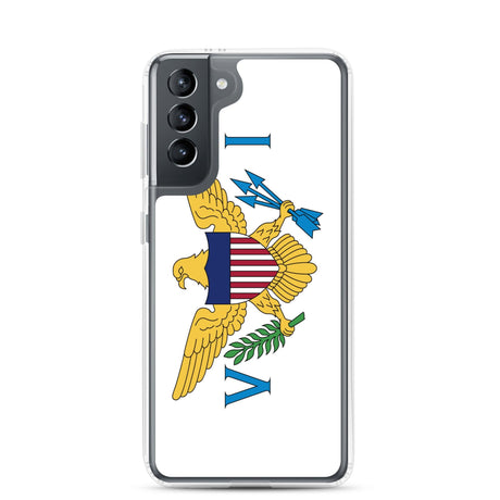 Coque Téléphone Drapeau des Îles Vierges des États-Unis - Pixelforma