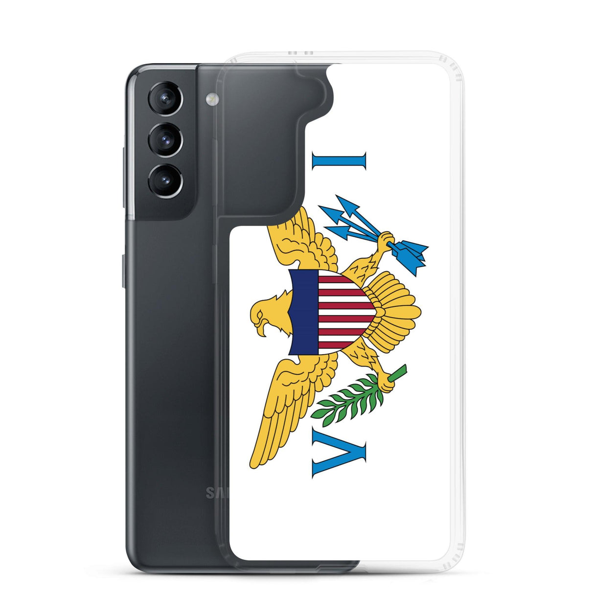 Coque Téléphone Drapeau des Îles Vierges des États-Unis - Pixelforma