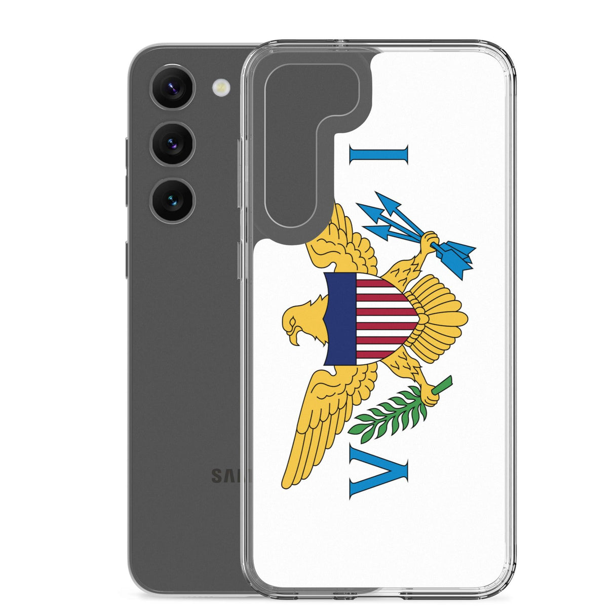 Coque Téléphone Drapeau des Îles Vierges des États-Unis - Pixelforma