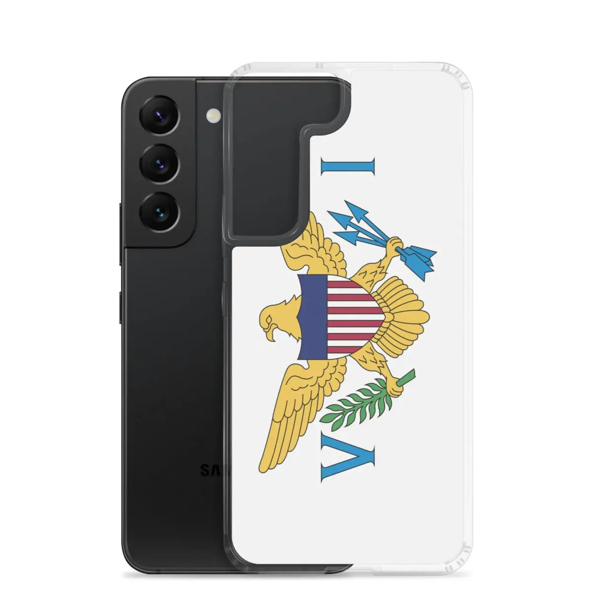 Coque Téléphone Drapeau des Îles Vierges des États-Unis - Pixelforma 