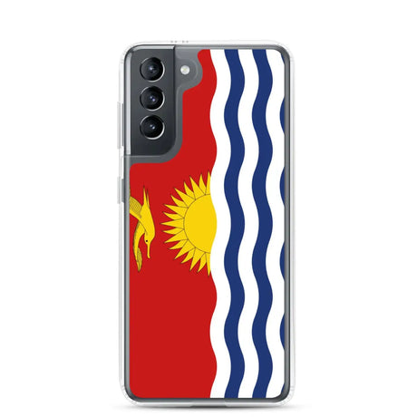 Coque téléphone drapeau des kiribati - pixelforma