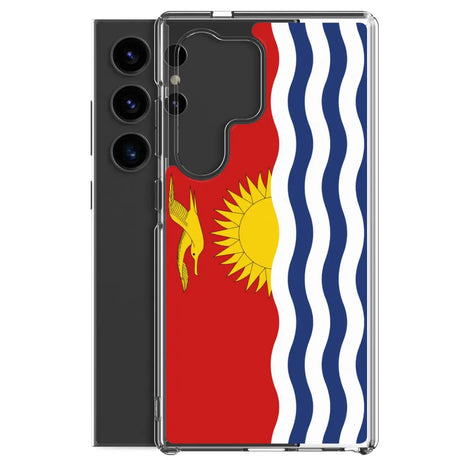 Coque téléphone drapeau des kiribati - pixelforma