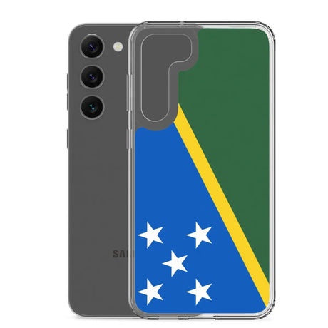 Coque téléphone drapeau des salomon - pixelforma