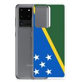 Coque téléphone drapeau des salomon - pixelforma