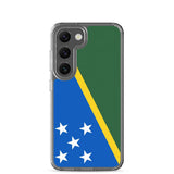 Coque téléphone drapeau des salomon - pixelforma