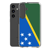 Coque téléphone drapeau des salomon - pixelforma