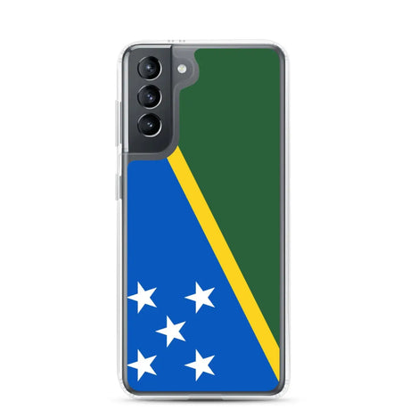 Coque téléphone drapeau des salomon - pixelforma