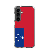 Coque téléphone drapeau des samoa - pixelforma