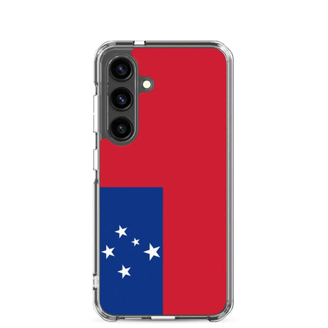 Coque téléphone drapeau des samoa - pixelforma