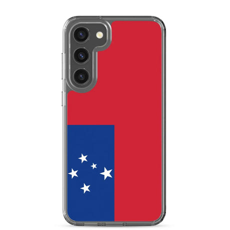 Coque téléphone drapeau des samoa - pixelforma