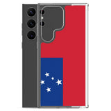 Coque téléphone drapeau des samoa - pixelforma