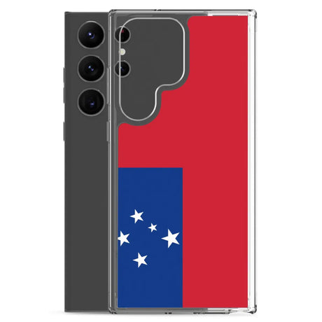Coque téléphone drapeau des samoa - pixelforma
