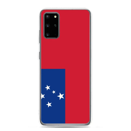 Coque téléphone drapeau des samoa - pixelforma