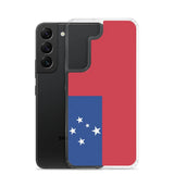 Coque téléphone drapeau des samoa - pixelforma