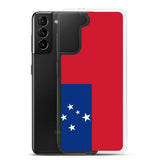 Coque téléphone drapeau des samoa - pixelforma