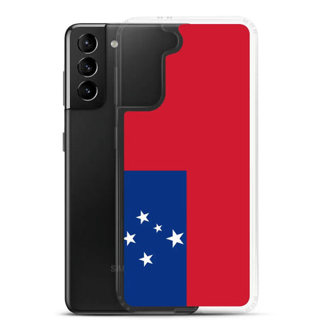 Coque téléphone drapeau des samoa - pixelforma